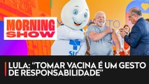 Presidente Lula recebe vacina bivalente da Covid-19 de Geraldo Alckmin