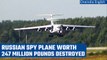 Russian Spy plane worth 247 million pounds destroyed in a drone attack | Oneindia News
