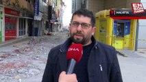 Malatya'daki 5.6’lık depremde ağır hasarlı iş yerini giren kişi enkaz altında hayatını kaybetti