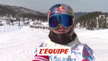Tess Ledeux est « secouée » après sa chute en slopestyle - Ski freestyle - Mondiaux (F)