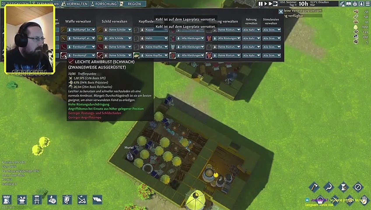 Hügelbefestigung zur Verteidigung! | Going Medieval | Ep. 6