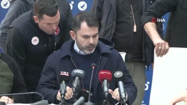 Bakan Kurum: Amanos Dağı eteklerinde belirlediğimiz zemin olarak sağlam güvenli alanlarda yerleşim sürecini başlatacağız.