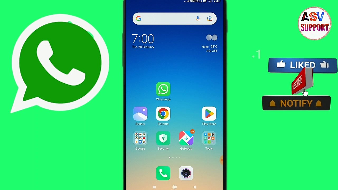 Whatsapp Notification Not Showing On Home Screen | whatsapp notification show nhi ho raha hai