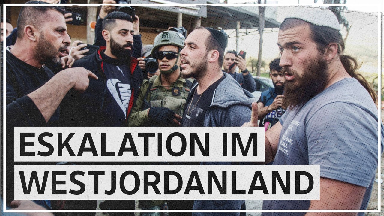 Eskalation im Westjordanland: Ranghohe Vertreter der Israelis und der Palästinenser kamen zusammen