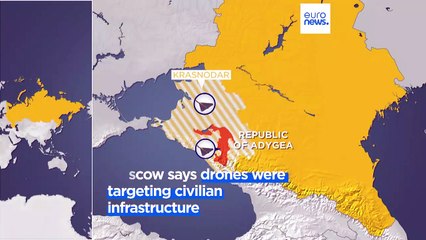 Russia claims drone crashed in Moscow region was targeting civilian infrastructure