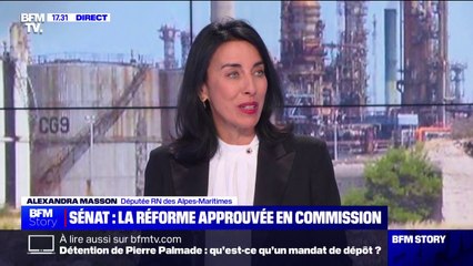 Retraites: pour Alexandra Masson, "le Sénat ne représente pas le peuple français"