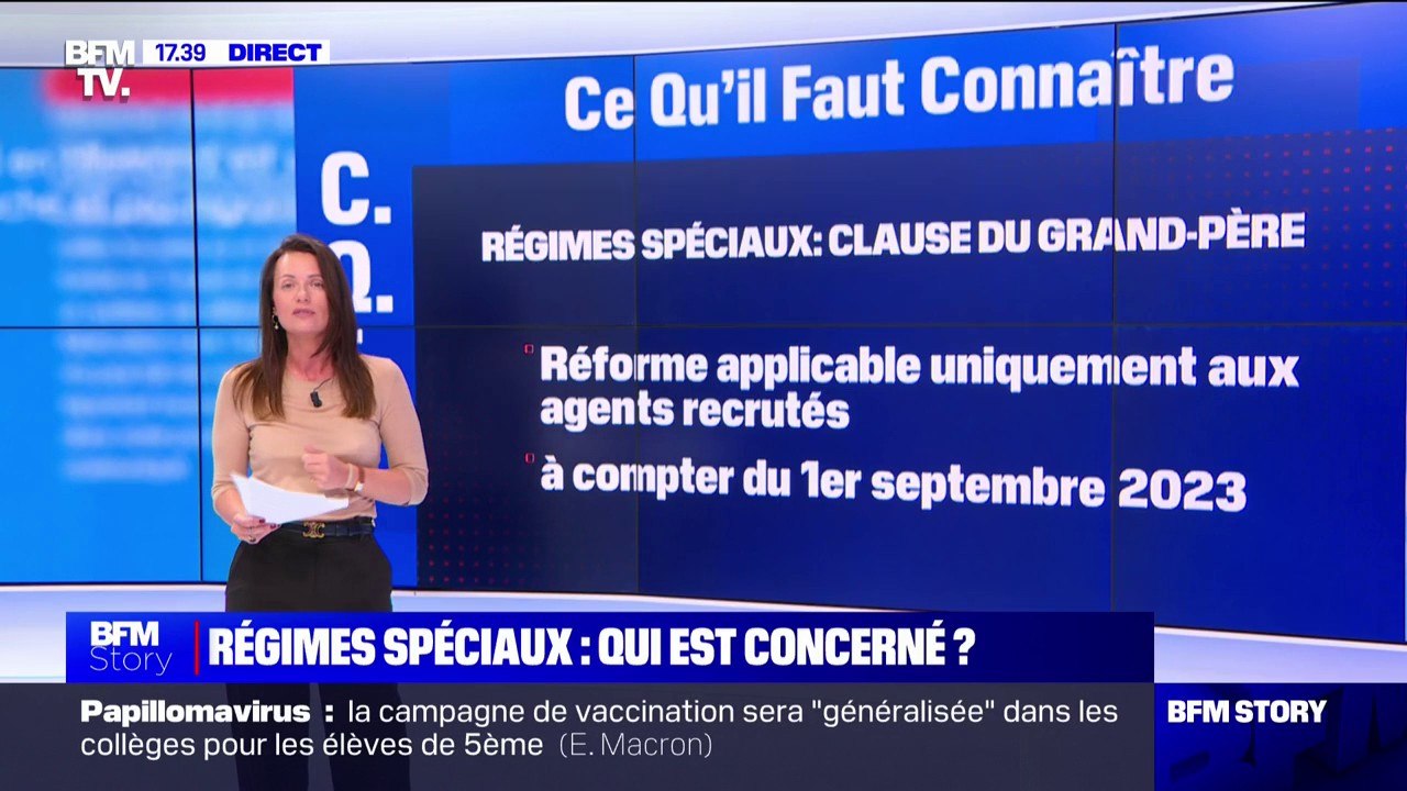 Quels sont les régimes spéciaux visés par la réforme des retraites?