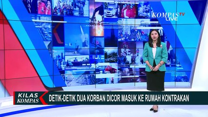 Terekam CCTV! Detik-Detik Kedatangan 2 Korban Wanita Dicor dan Mobil Pengangkut Semen di TKP