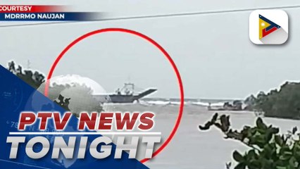 Ship containing industrial fuel oil sank off Oriental Mindoro