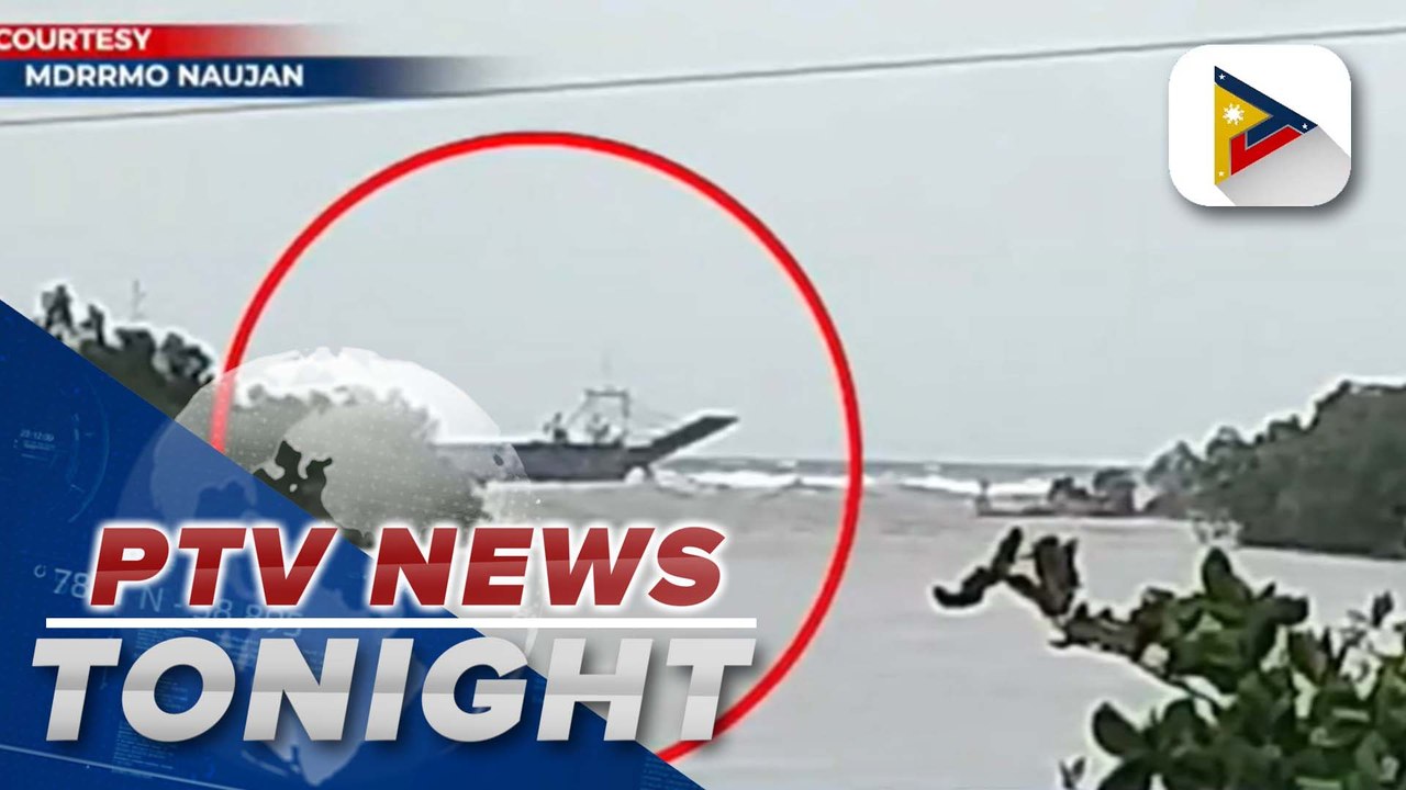 Ship containing industrial fuel oil sank off Oriental Mindoro