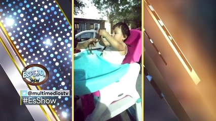 Chavana explota al ver a Altonio alimentando mal a su hija