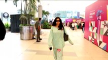 Uff Ye Super $exy Janhvi Kapoor Spotted at Mumbai Airport