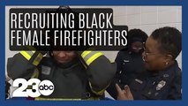 Fire departments recruiting more Black female firefighters