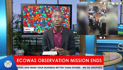 ECOWAS MISSION IN NIGERIA ENDS TV NEWS -