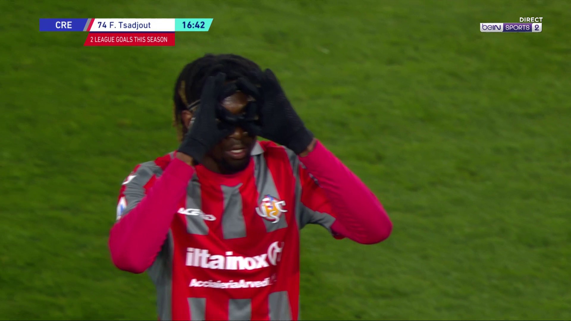 Serie A : Comme elle vient ! Le missile de Frank Tsadjout en plein lucarne !