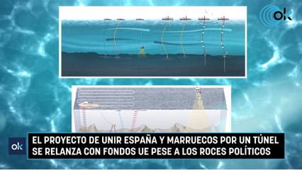 El proyecto de unir España y Marruecos por un túnel se relanza con fondos UE pese a los roces políticos