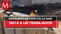 Muere trabajador tras derrumbe en una obra de construcción en la alcaldía Gustavo A. Madero