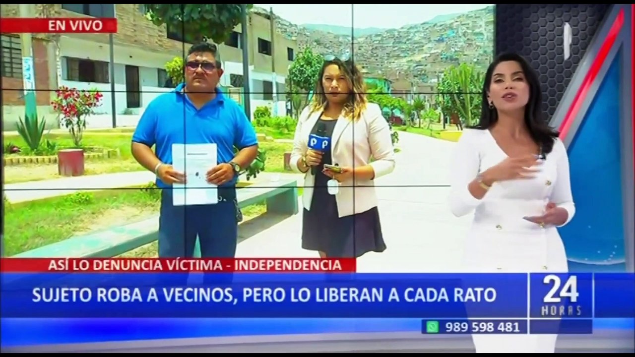 Independencia: denuncian que delincuente es liberado pese a cometer varios delitos