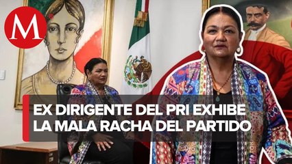 Doloroso, estar al nivel del PVEM y por debajo del PT: Dulce María Sauri