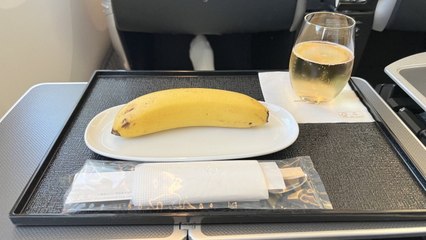 Airline Passenger Says He Was Served a Single Banana as the Entire 'Vegan Meal'