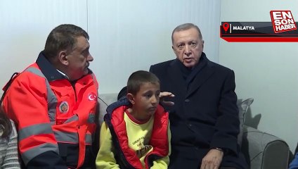 Cumhurbaşkanı Erdoğan, Malatya'daki konteyner kenti ziyaret etti