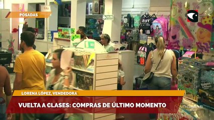 Vuelta a clases: compras de último momento