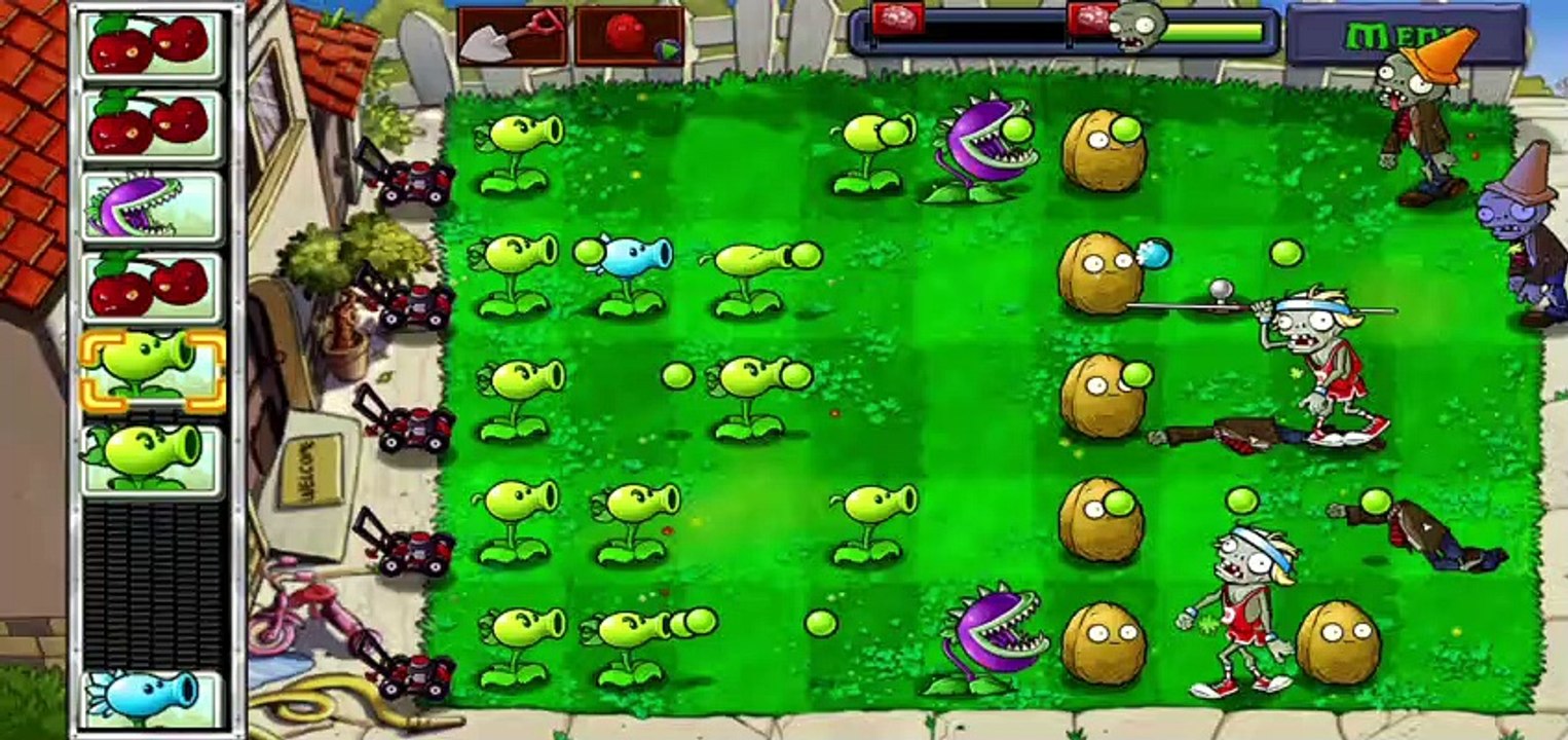 Surviving the Zombie Apocalypse: Plants vs Zombies Gameplay