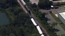 BREAKING: Train carrying thousands of gallons of propane tank derails Manatee County | Florida
