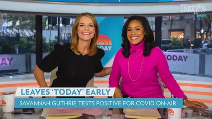 Savannah Guthrie Leaves' Today' Early After Testing Positive for COVID on Air