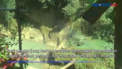Langka, Berwisata Sambil Berburu Pelangi di Air Terjun Nglirip Tuban