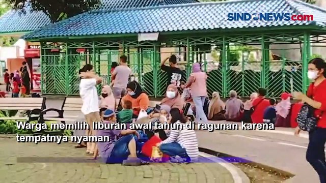 Ragunan Ramai, Awal Tahun Aturan Ganjil Genap Diberlakukan