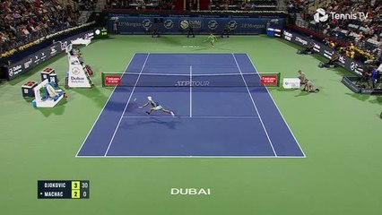 Djokovic clings on to unbeaten 2023 run with Machac win