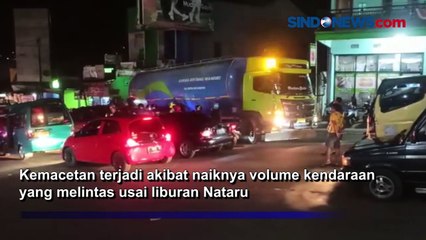 Download Video: Puncak Kemacetan Libur Nataru di Sukabumi Diprediksi Malam Ini