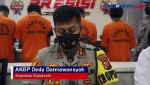 4 Anggota Geng Motor Diduga Begal dengan Sajam Diringkus di Sukabumi