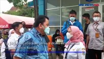 Tinjau Kick Off Vaksinasi Booster di Kramat Jati, Lansia Jadi Prioritas