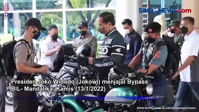 Jokowi Optimistis Sirkuit Mandalika Siap Gelar MotorGP 2022