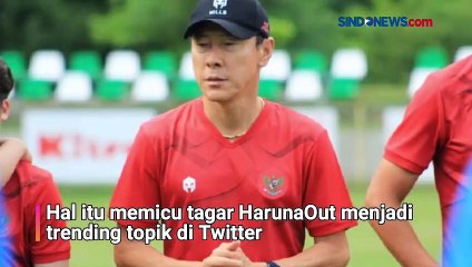 Tanggapi Tagar HarunaOut, Ketum PSSI Tak Mau Ambil Pusing