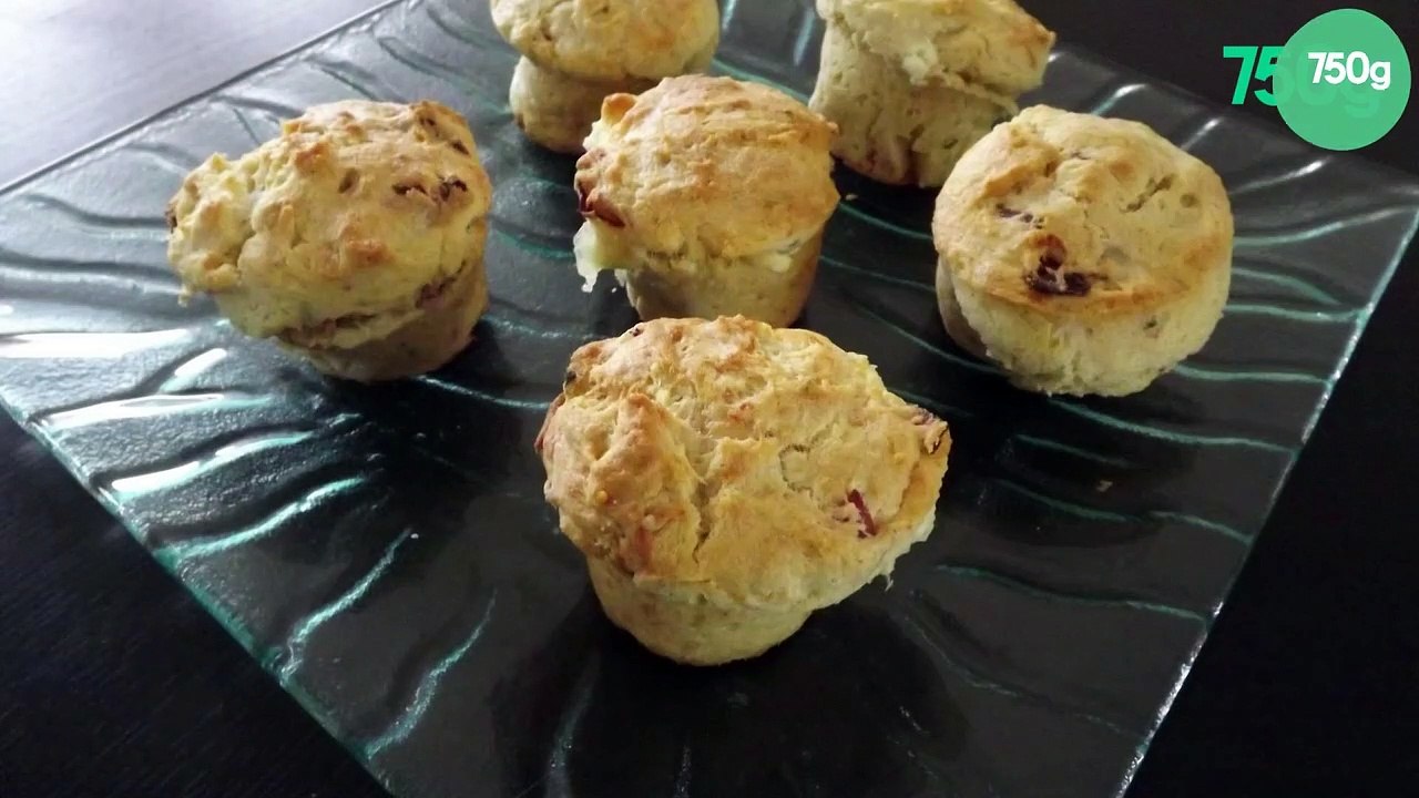 Muffins chévre bacon