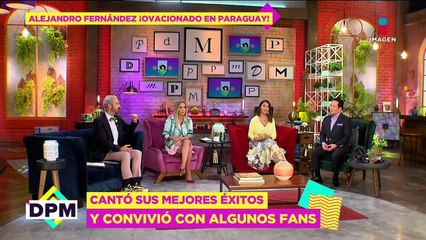 ¡Ovacionado! Alejandro Fernández abarrota concierto en Paraguay