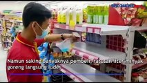 Minyak Goreng Subsidi Langka di Mini Market di Bandung Barat