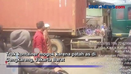 Kontainer Mogok di Cengkareng, Arus Lalin Macet