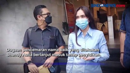Shandy Aulia Serahkan Bukti-Bukti ke Polisi atas Laporan Laura Aprillya