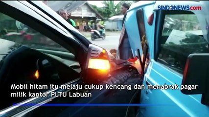 Rem Blong, Mobil Wanita Tabrak Pedagang Durian di Pandeglang