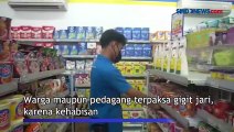 Emak-Emak Serbu Minimarket, Minyak Goreng Subsidi Langka