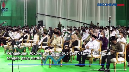 Cerita Jokowi Bingung Pilih Busana untuk Hadiri Pengukuhan PBNU