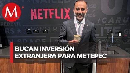 Presidente municipal de Metepec, atiende invitación a California, Estados Unidos