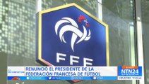 Presidente de la Federación Francesa de Fútbol renuncia tras señalamientos de acoso sexual