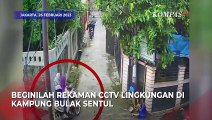 Terekam CCTV! Detik-detik Dua Korban Masuk Rumah Sebelum Tewas Dicor