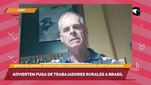 Sergio Delapierre advirtió sobre la fuga de trabajadores rurales a Brasil
