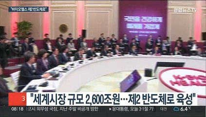 윤대통령 "바이오헬스, 제2 반도체로"…국책은행에 적극 투자 주문